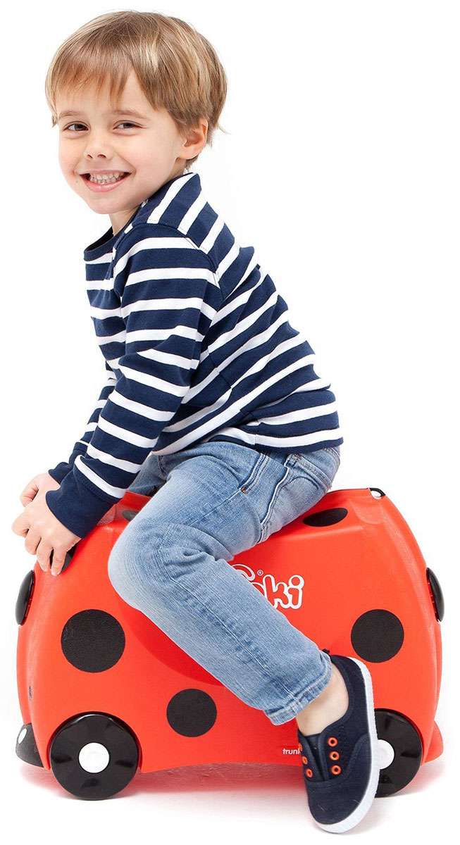 Trunki Чемодан-каталка Божья коровка