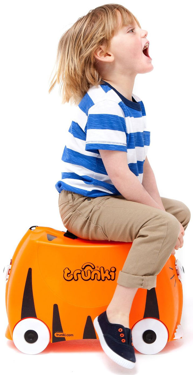 Trunki Чемодан-каталка Тигр