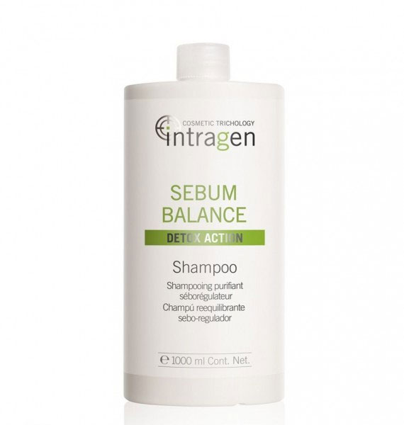 Revlon Professional Intragen INT Шампунь для жирной кожи головы Sebum Balance 1000 мл7209213000 Revlon Professional Intragen INT Шампунь для жирной кожи головы Sebum Balance 1000 мл7209213000Бережно очищает волосы от ежедневных загрязнений. Увлажняет волосы. Удаляет загрязнения с кожного покрова головы, убирает излишнюю жирность. Выводит токсины, улучшает состояние кожи. Питает, укрепляет волосы по всей длине. Наполняет волосы силой и энергией.