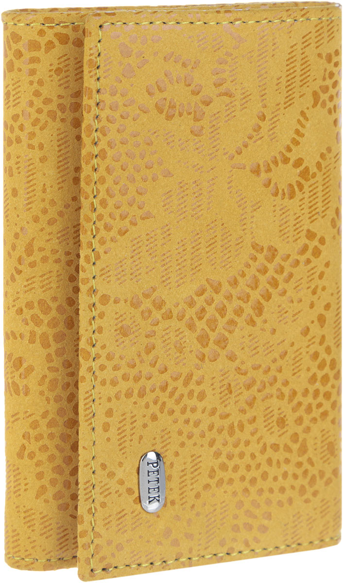 Ключница женская Petek 1855, цвет: желтый. 509.109.14
