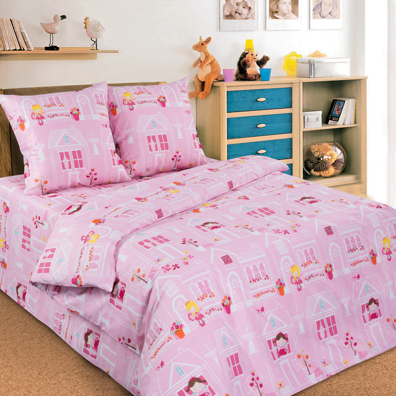 Letto Комплект детского постельного белья Домик ПринцессыДомик Принцессы 50 Letto Комплект детского постельного белья Домик ПринцессыДомик Принцессы 50Letto.kids - это веселые детские и подростковые дизайны, в хлопковом исполнении с хорошими устойчивыми красителями и все это по очень доступной цене! Такое белье прослужит долго и выдержит много стирок. Рисунок на наволочке может отличаться от представленного на фото.Пододеяльник 143х215 см, простынь 148х215 см, наволочка 50х70 см