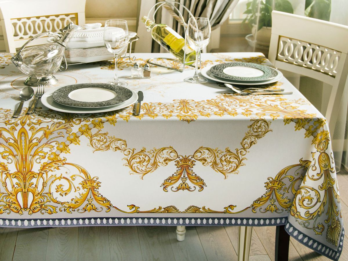 Скатерть кухонная Proffi Home Флоренсия, 140 х 140 см, цвет: белый, бежевыйPH3894 Скатерть кухонная Proffi Home Флоренсия, 140 х 140 см, цвет: белый, бежевыйPH3894СкатертьФорма: квадратнаяМатериал: полиэстер, хлопокДлина: 140 смШирина: 140 смЦвет: белый, бежевый