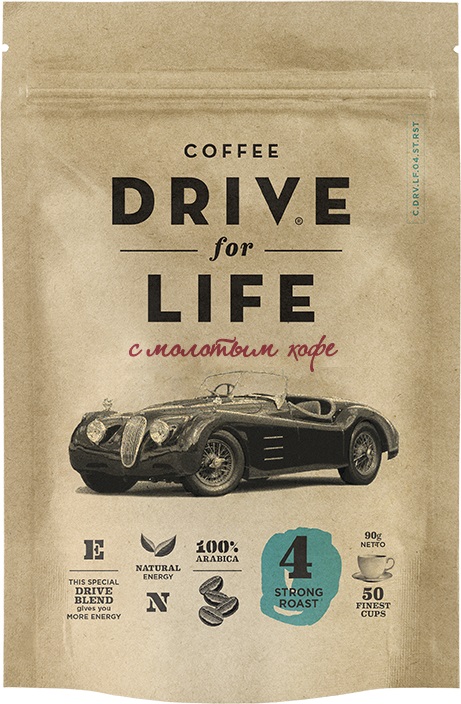 Drive for Life с молотым Strong кофе сублимированный, 90 гУПП00005147 Drive for Life с молотым Strong кофе сублимированный, 90 гУПП00005147Кофе натуральный растворимый сублимированный Drive for Life с молотым Strong - специально подобранные сорта Бразильской и Колумбийской Арабики, при обжарки которых вырабатывается натуральный кофеин высокого качества. Улучшает внимание, память и обеспечивает энергией на длительное время. Вкус крепкий, усиленный молотым кофе, послевкусие мягкое.