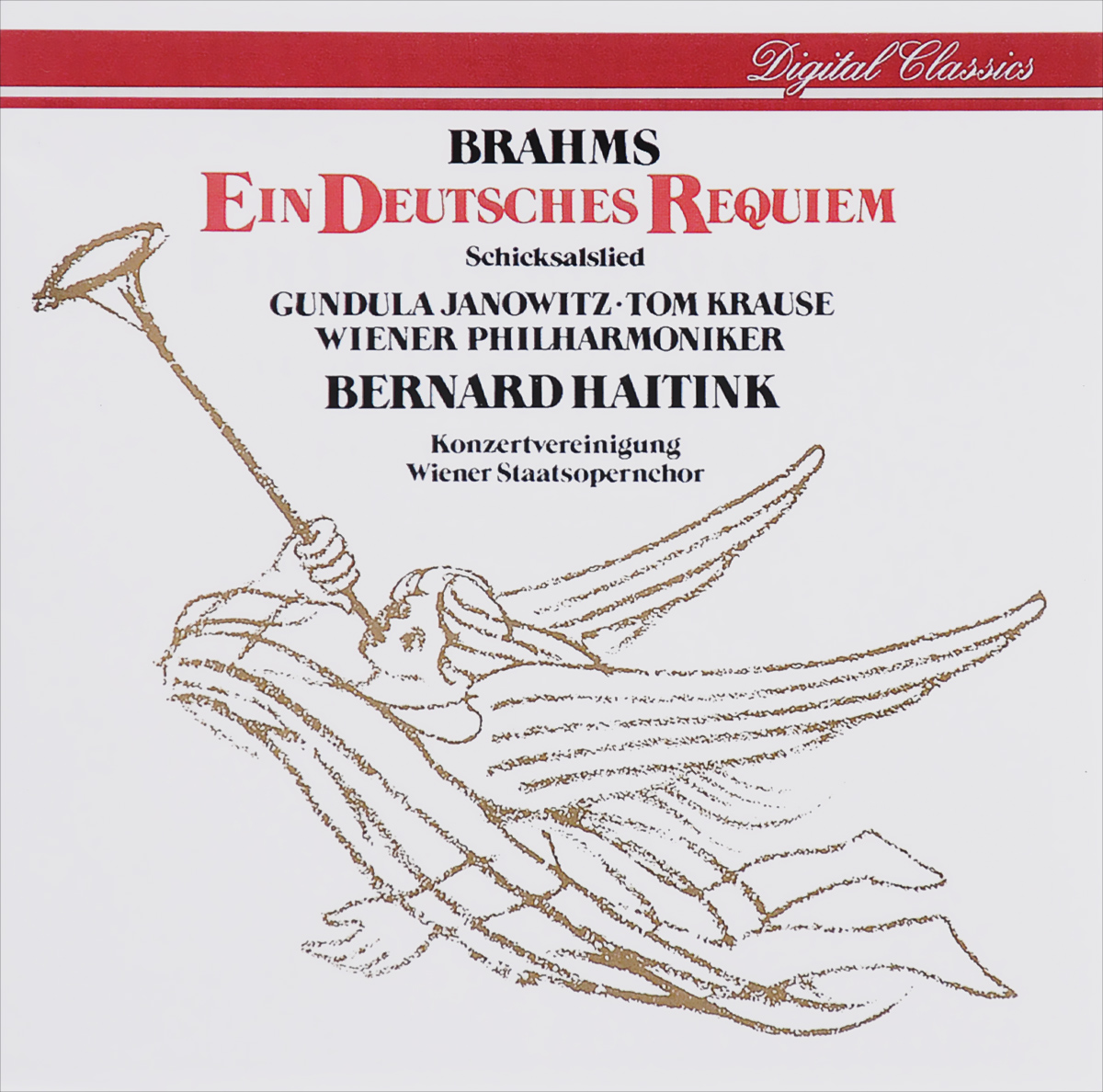 Bernard Haitink. Brahms. Ein Deutsches Requiem (2 CD)