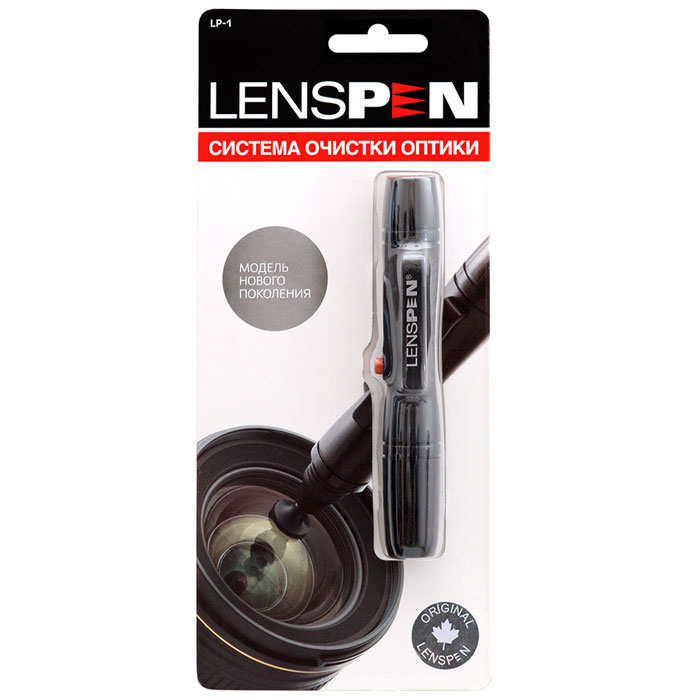 Lenspen чистящий карандаш для оптикиLP-1 Lenspen чистящий карандаш для оптикиLP-1Карандаш для очистки оптики Lenspen LP-1 разработан специально для эффективной очистки оптических линз диаметром от 13 мм и больше.Безжидкостный специальный углеродный чистящий состав находится в съемном колпачке, закрывающем чистящую подушечку. Карандаш абсолютно безопасен для всех оптических линз, не сохнет, не оставляет никаких следов и разводов, не требует заправкии умещается в любой карман.