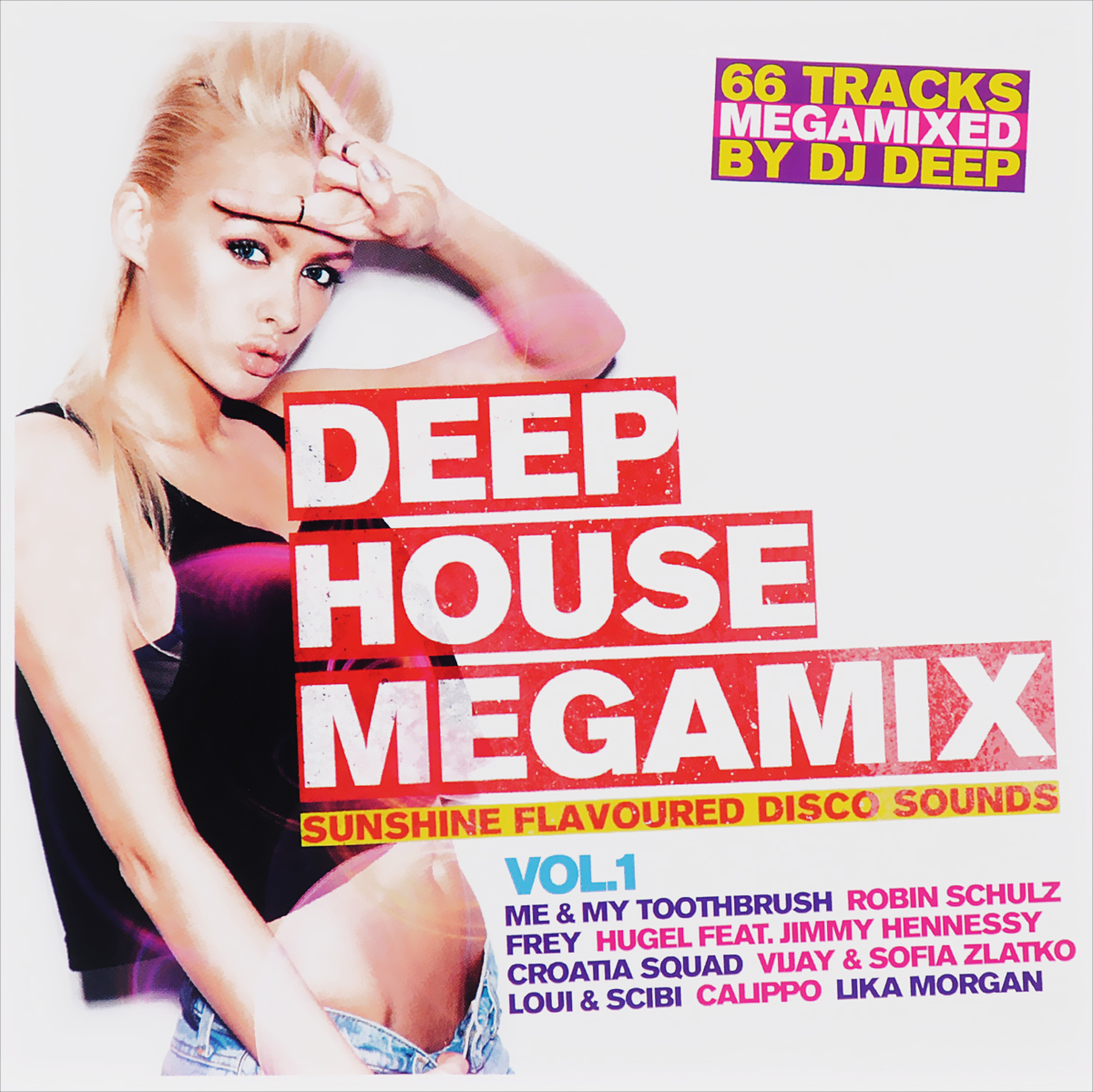 Deep House Megamix. Sunshine Flavoured Disco Sounds. Vol.1 (2 CD)