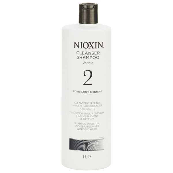 Nioxin Очищающий шампунь (Система 2) Cleanser System 2, 1000 мл81274134 Nioxin Очищающий шампунь (Система 2) Cleanser System 2, 1000 мл81274134Шампунь очищающий Система 2 Cleanser System 2 Nioxin бережно и деликатно очищает кожу головы и волосы, а также придает им объем и густоту. Средство нейтрализует продукты внешней среды и глубоко питает структуру волос. Благодаря комплексу протеинов и аминокислот, которые входят в состав очищающего шампуня от Ниоксин, волосяная кутикула восстанавливается, и волос выглядит толще.