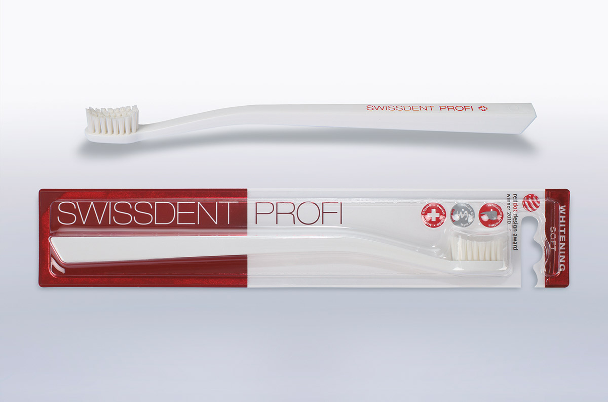Swissdent Profi Зубная щетка, мягкая, белая