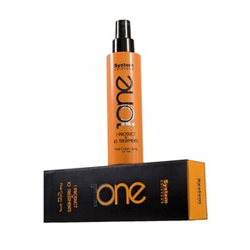 Dikson 1One Маска-крем спрей Mask-Cream Spray For Hair 150 мл2510 Dikson 1One Маска-крем спрей Mask-Cream Spray For Hair 150 мл2510Dikson 1 One Mask -Cream Spray For Hair Маска-крем спрей это эффективное средство для экспресс-восстановления повреждённых, ослабленных и ломких волос. Маска-крем создана на основе уникальной и сбалансированной формулы, разработанной итальянской компанией Диксон и уже после нескольких применений делает волосы невероятно послушными, очень мягкими и блестящими. Средство обеспечивает питание и увлажнение структуры волос, защищает волосы от ярких солнечных лучей, повышенной влажности и от высоких температур (например, при укладке волос утюжком или феном). Маска-спрей наделяет волосы силой, энергией и красотой, обладает антиоксидантным свойством, способствует устранению преждевременного старения волос, при этом средство помогает избавиться от проблемы секущихся кончиков, отлично разглаживает завитки волос.Маска-крем спрей Dikson обладает очень лёгкой структурой, а флакон со средством максимально удобен в применении.