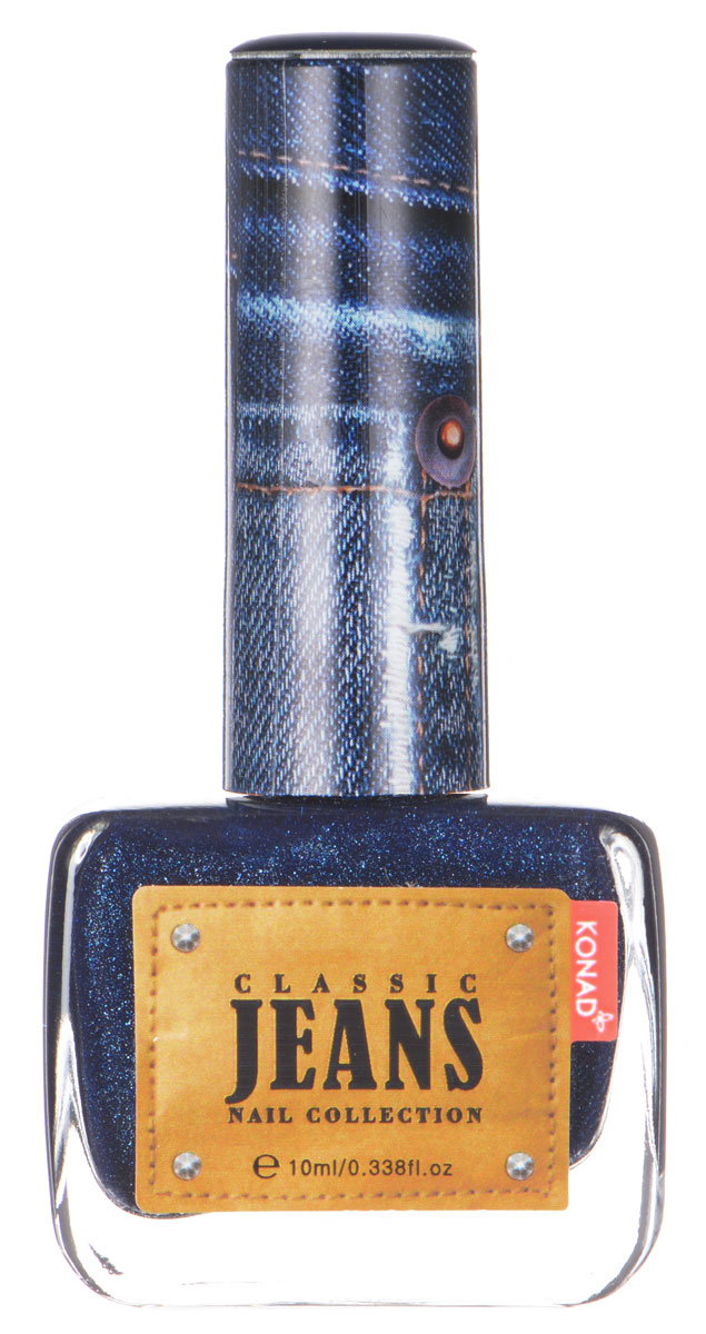 KONAD Коллекция Classic Jeans текстурный лак Nail 03 - Mid Night Blue Jeans 10 млNP-CDP03 KONAD Коллекция Classic Jeans текстурный лак Nail 03 - Mid Night Blue Jeans 10 млNP-CDP03Текстурный лак модной джинсовой расцветки, тренд сезона