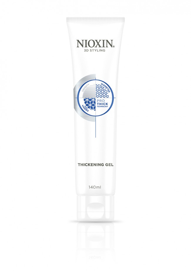 Nioxin 3D Styling Thickening Gel - Гель для текстуры и плотности 150 мл81508361/5946 Nioxin 3D Styling Thickening Gel - Гель для текстуры и плотности 150 мл81508361/5946Гель для придания объемной текстуры и фиксации тонким волосам, с разглаживающим эффектом. Позволяет фиксировать четкие контуры прически, не склеивая.Технология ProThickProThick – это профессиональный комплекс уплотняющих полимеров, который обертывает каждый волос и формирует связи между волосами для создания объема. Полимерный комплекс увеличивает толщину каждого волоса, а созданный объем позволят легко уложить волосы в объемную прическу.