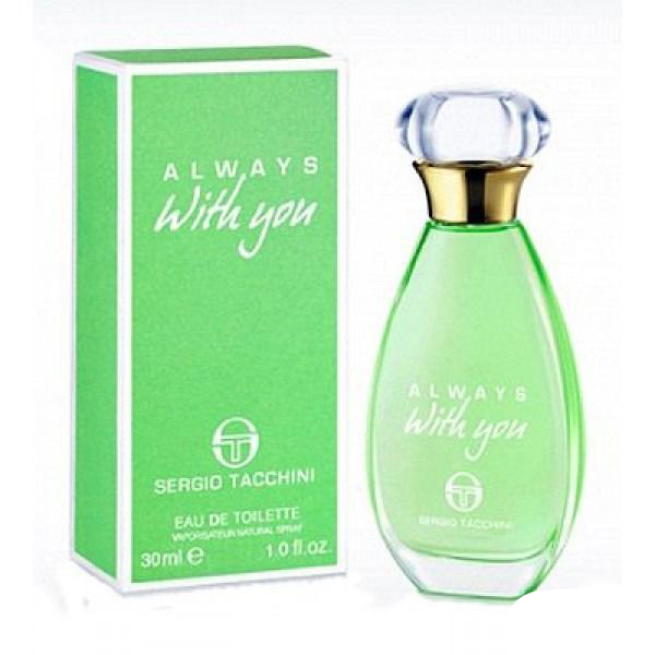 Sergio Tacchini Always With You Woman Туалетная вода, 100 мл12500 Sergio Tacchini Always With You Woman Туалетная вода, 100 мл12500Древесные, цитрусовые. Бергамот, лимон, фруктовые ноты, яблоко, кедр, мускус, сандаловое дерево, ландыш, роза.