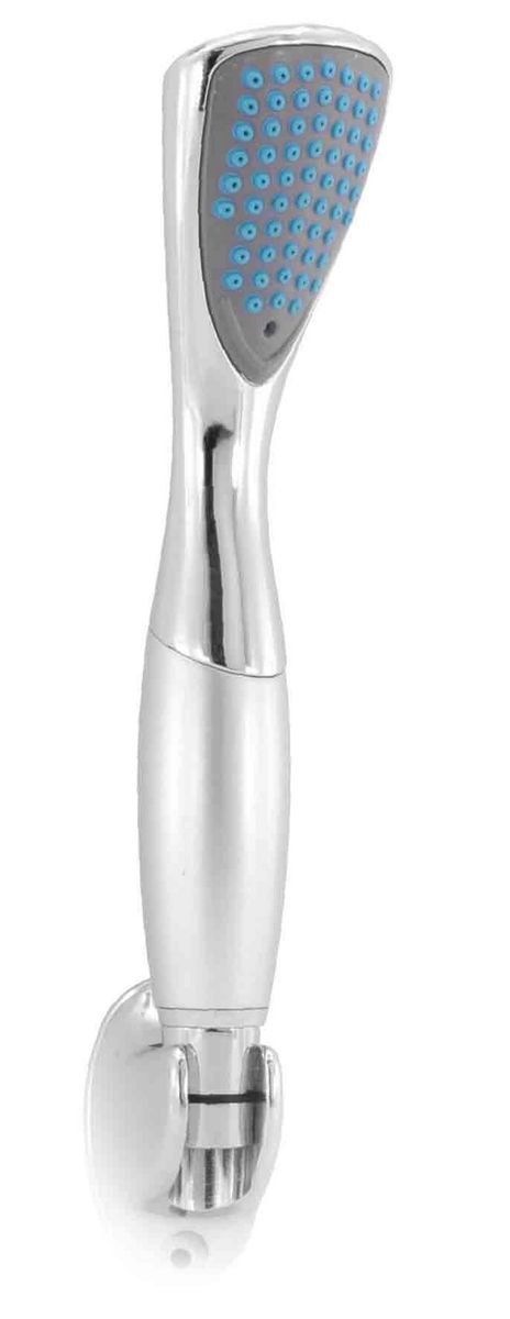 Лейка душевая Argo Modern, 6,4 х 23,2 см33646 Лейка душевая Argo Modern, 6,4 х 23,2 см33646Лейка душевая Argo Modern воплощает в себе стильную простоту и комфорт виспользовании. Изделие выполнено из пластика с хромовым покрытием. Лейка имеет специальные антикалькарные вставки, снижающие интенсивность образования известкового налета и облегчающие чистку. Внутренняя конструкция изделия обеспечивает достаточный напор струи даже при низком давлении воды в системе водопровода.Душевая лейка Argo Modern удобна и практична в работе.Размер лейки: 6,4 х 23,2 см.