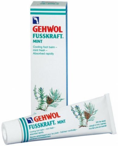 Gehwol Fusskraft Mint - Мятный охлаждающий бальзам для ног 75 мл