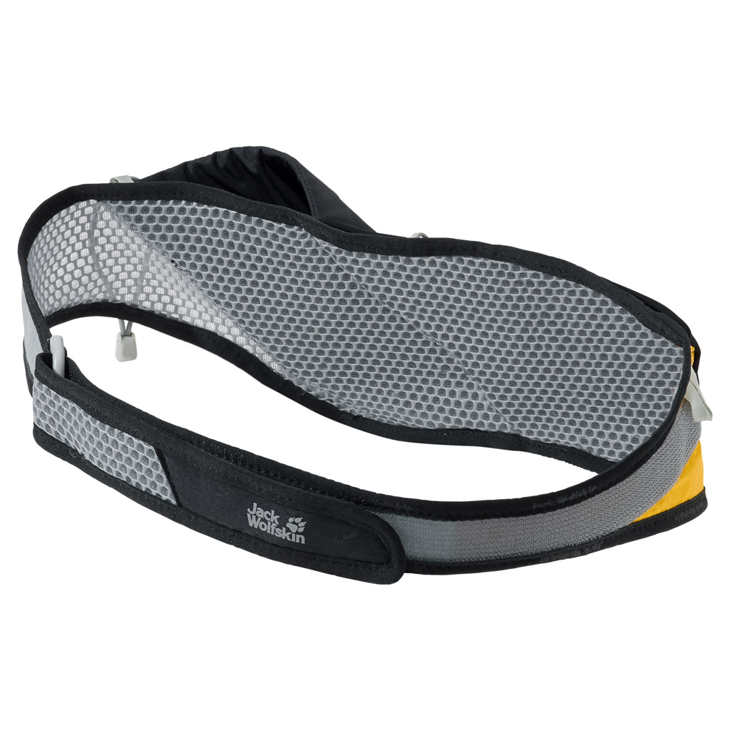 Сумка поясная спортивная Jack Wolfskin Speed Liner 1 Belt, цвет: черный. 2004511-60002004511-6000 Сумка поясная спортивная Jack Wolfskin Speed Liner 1 Belt, цвет: черный. 2004511-60002004511-6000Очень легкая, хорошо вентилируемая набедренная сумка для бега по пересеченной местности с футляром для бутылки. Регулируется в объеме при помощи застежки-липучки.