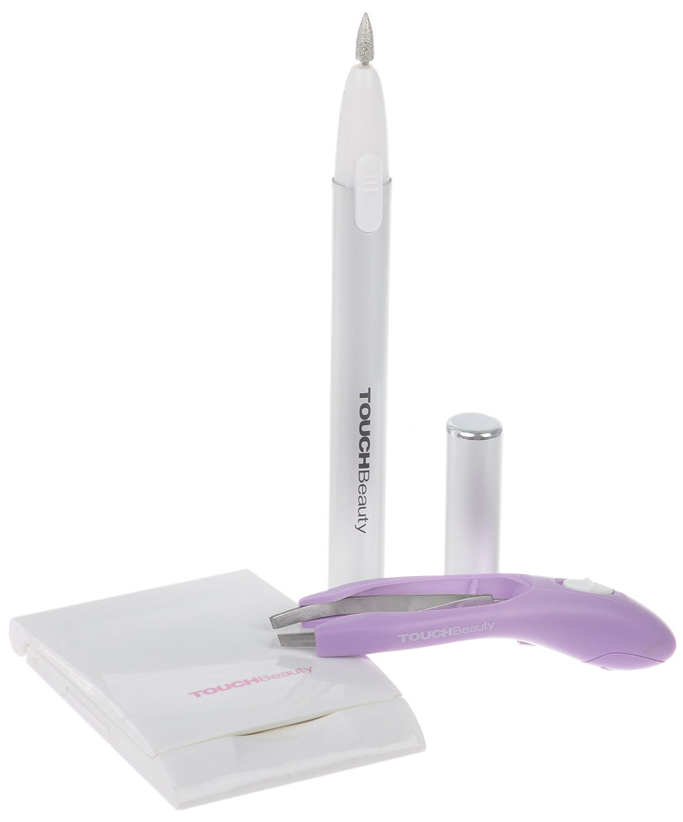 Косметический набор Touchbeauty AS-1009AS-1009_белый, фиолетовый, серый Косметический набор Touchbeauty AS-1009AS-1009_белый, фиолетовый, серыйКосметический набор Touchbeauty AS-1009 станет отличным подарком или просто полезным приобретением для ежедневного ухода за собой. Он состоит из трех компактных предметов от Touchbeauty - двойное косметическое зеркало с подсветкой, маникюрный набор с 3 насадками, косметический пинцет с подсветкой. Набор легко поместиться в дамской косметичке и всегда будет палочкой-выручалочкой на все случаи жизни.Питание:Пинцет - 3 x 1,5 В тип AG 13Зеркало - 2 x 1,5 В тип LR 44Маникюрный набор - 1 х 1,5 В тип АААБатарейки не входят в комплект