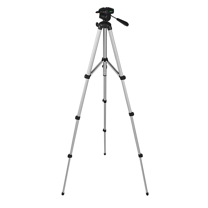 Era ELT-0312 штативELT-0312 Era ELT-0312 штативELT-0312Штатив Era ELT-0312 серии Light с 3D головкой, съемной площадкой и подъемной штангой с фиксатором. Этот трипод отлично подходит для использования с фото и видеокамерами. Ножки с резиновыми наконечниками хорошо фиксируют штатив на любой поверхности.