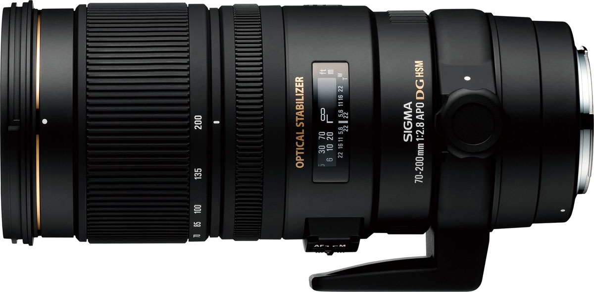 Sigma AF 70-200mm F2.8 APO EX DG OS HSM телеобъектив для Nikon