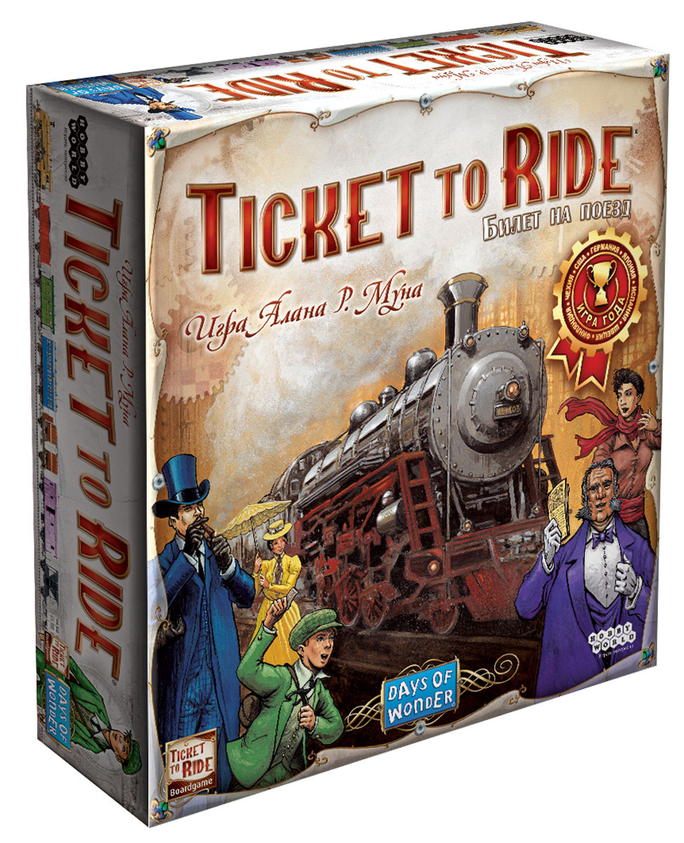 Hobby World Настольная игра Ticket to Ride Америка