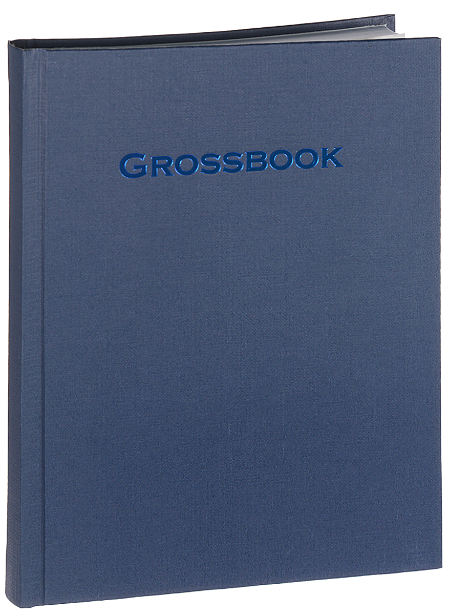 Erich Krause Книга для записей Grossbook 120 листов цвет серо-синий29276_серо-синий Erich Krause Книга для записей Grossbook 120 листов цвет серо-синий29276_серо-синийКнига для записей Erich Krause Grossbook выполнена в твердой обложке из картона с фактурным покрытием серо-синего цвета и оформлена тиснением в виде надписи Grossbook.Внутренний блок содержит 120 листов белой офсетной бумаги в линейку. Атласное ляссе делает поиск нужной страницы гораздо быстрее и удобнее.