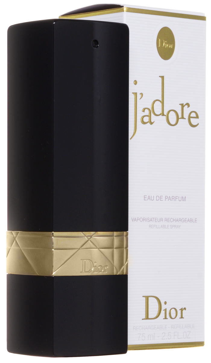 Christian Dior Парфюмерная вода JAdore, женская, 75 мл01144 Christian Dior Парфюмерная вода JAdore, женская, 75 мл01144Christian Dior Jadore - абсолютная женственность. Величественный и таинственный аромат. Christian Dior Jadore - чувственный цветочный аромат, передающий радость жизни, открывающий суть женственности. Эссенция бергамота добавляет аромату сладостную свежесть и особую вибрацию цитрусовых нот. Черная роза - основной компонент палитры парфюмера - сердечная нота аромата парфюмерной воды Jadore. Являясь символом женственности, жасмин один из наиболее часто используемых цветов в парфюмерии. Деликатный и нежный он является ароматом сам по себе. Жасмин - это базовая нота аромата парфюмерной воды JAdore.Классификация аромата: фруктовый, цветочный.Верхние ноты: бергамот, персик, дыня, груша.Ноты сердца:черная роза, фиалка, ландыш, фрезия.Ноты шлейфа:жасмин, ваниль, кедр, мускус, сандал.Ключевые слова:Женственный, нежный, сладкий, теплый! Самый популярный вид парфюмерной продукции на сегодняшний день - парфюмерная вода. Это объясняется оптимальным балансом цены и качества - с одной стороны, достаточно высокая концентрация экстракта (10-20% при 90% спирте), с другой - более доступная, по сравнению с духами, цена. У многих фирм парфюмерная вода - самый высокий по концентрации экстракта вид товара, т.к. далеко не все производители считают нужным (или возможным) выпускать свои ароматы в виде духов. Как правило, парфюмерная вода всегда в спрее-пульверизаторе, что удобно для использования и транспортировки. Так что если духи по какой-либо причине приобрести нельзя, парфюмерная вода, безусловно, - самая лучшая им замена. Товар сертифицирован.