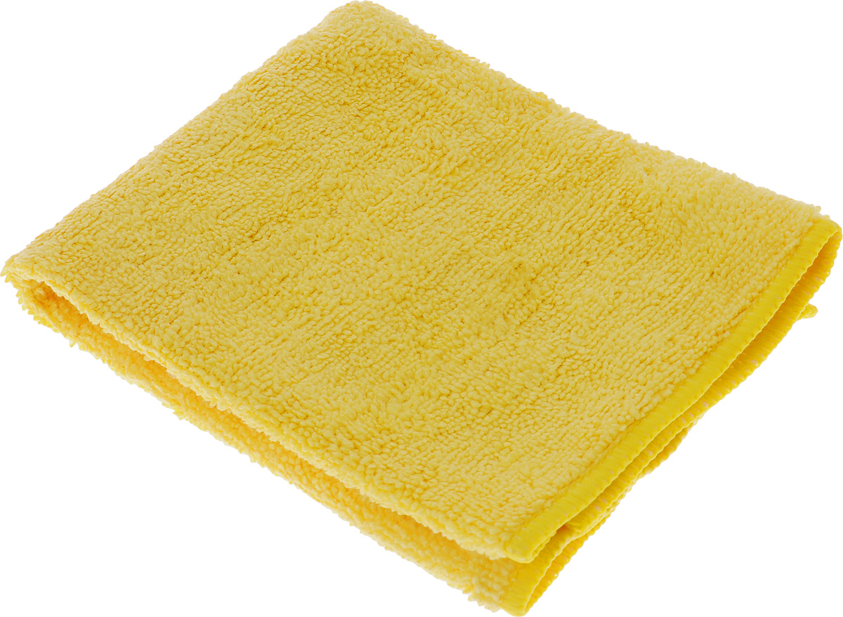 Салфетка чистящая Sapfire Cleaning Сloth, цвет: желтый, 35 х 40 смSFM-3001_жёлтый Салфетка чистящая Sapfire Cleaning Сloth, цвет: желтый, 35 х 40 смSFM-3001_жёлтыйБлагодаря своей уникальной ворсовой структуре, салфетка Sapfire Cleaning Сloth прекрасно подходит для мытья и полировки автомобиля.Материал салфетки: микрофибра (85% полиэстер и 15% полиамид), обладает уникальной способностью быстро впитывать большой объем жидкости. Клиновидные микроскопические волокна захватывают и легко удерживают частички пыли, жировой и никотиновый налет, микроорганизмы, в том числе болезнетворные и вызывающие аллергию. Салфетка великолепно удаляет пыль и грязь. Протертая поверхность становится идеально чистой, сухой, блестящей, без разводов и ворсинок. Микрофибра устойчива к истиранию, ее можно быстро вернуть к первоначальному виду с помощью машинной стирки при малом количестве моющих средств. Состав: 85% полиэстер, 15% полиамид.Размер салфетки: 35 х 40 см.