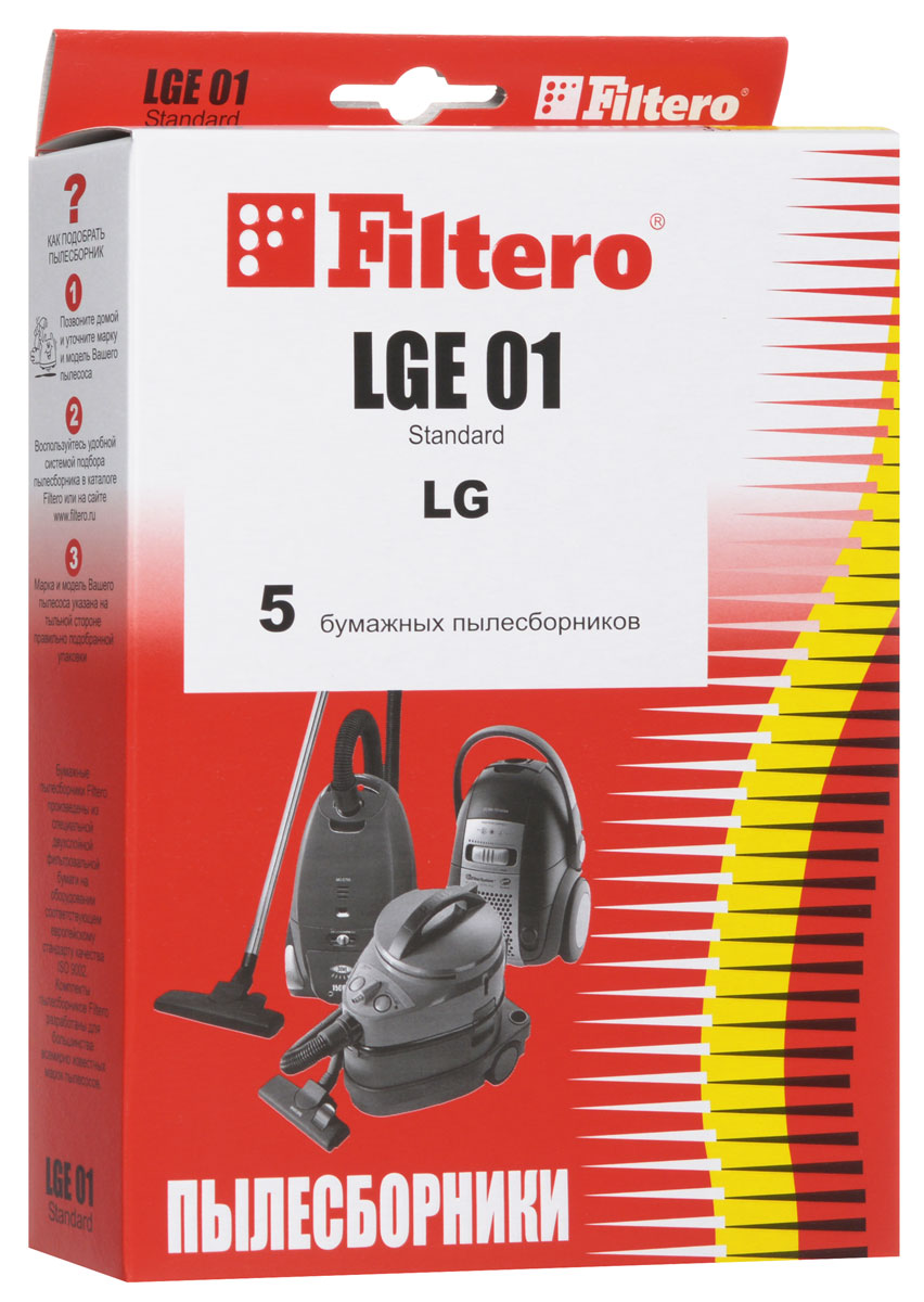 Filtero LGE 01 Standard пылесборник (5 шт)