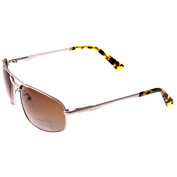 Солнцезащитные очки Selena, цвет: серебряный, коричневый. 80031751