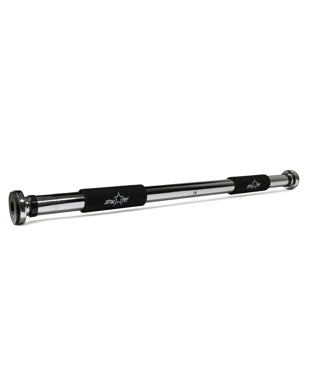 Турник распорный Starfit. BA-202УТ-00007322 Турник распорный Starfit. BA-202УТ-00007322Турник распорный STAR FIT BA-202 стальной. Длина: 63-93 см.Диаметр перекладины: 30 мм.Вес конструкции:1,35 кг. Материал: Железо (сталь) + неопрен ручки. Крепеж: в комплекте.
