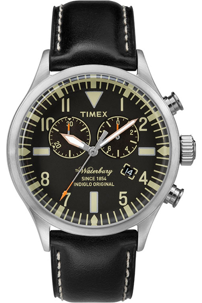Наручные часы мужские Timex, цвет: серый металлик, черный. TW2P64900
