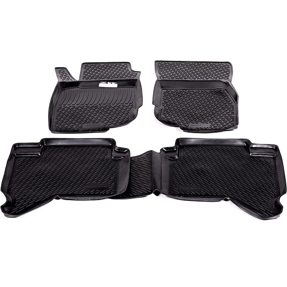 Коврики в салон Toyota Hilux Pick Up (10-) полиуретан0209120101 Коврики в салон Toyota Hilux Pick Up (10-) полиуретан0209120101Коврики производятся индивидуально для каждой модели автомобиля из современного и экологически чистого материала, точно повторяют геометрию пола автомобиля, имеют высокий борт от 3 см до 4 см., обладают повышенной износоустойчивостью, антискользящими свойствами, лишены резкого запаха, сохраняют свои потребительские свойства в широком диапазоне температур (-50 +80 С)