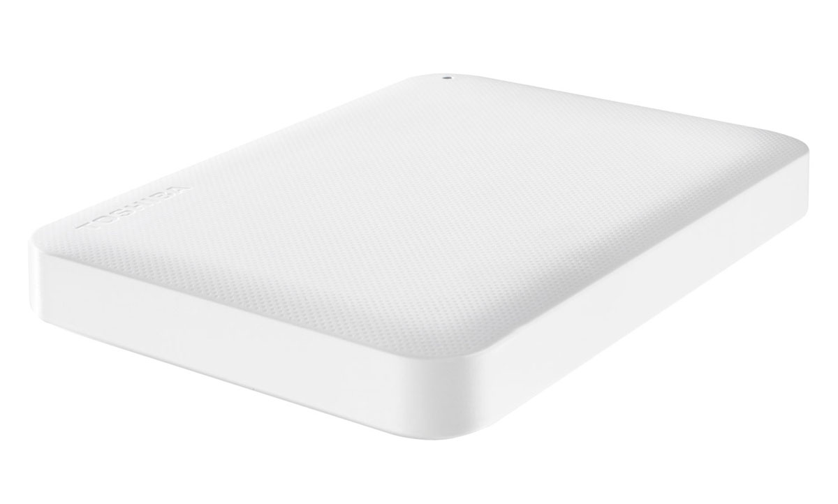 Toshiba Canvio Ready 1TB, White внешний жесткий диск (HDTP210EW3AA)HDTP210EW3AA Toshiba Canvio Ready 1TB, White внешний жесткий диск (HDTP210EW3AA)HDTP210EW3AAВнешний жесткий диск Toshiba Canvio Ready отличается высокими показателями по быстроте деятельности. Практически в течение считанных мгновений у вас появятся доступы к интересующим информационным данным. Такой результат достигается за счет эффективности действия интерфейса USB 3.0.Теперь вы сможете вести запись данных на скорости, равной 5 Гбит/с, что позволит копировать большие файлы в кратчайшие сроки. Обратная совместимость с интерфейсом USB 2.0 гарантирует стабильную работу с оборудованием предыдущего поколения: при помощи Canvio Ready удобно переносить информацию со старого компьютера на новый.Пропускная способность интерфейса: 5 Гбит/сек Поддержка ОС: Windows 10, Windows 8, Windows 7