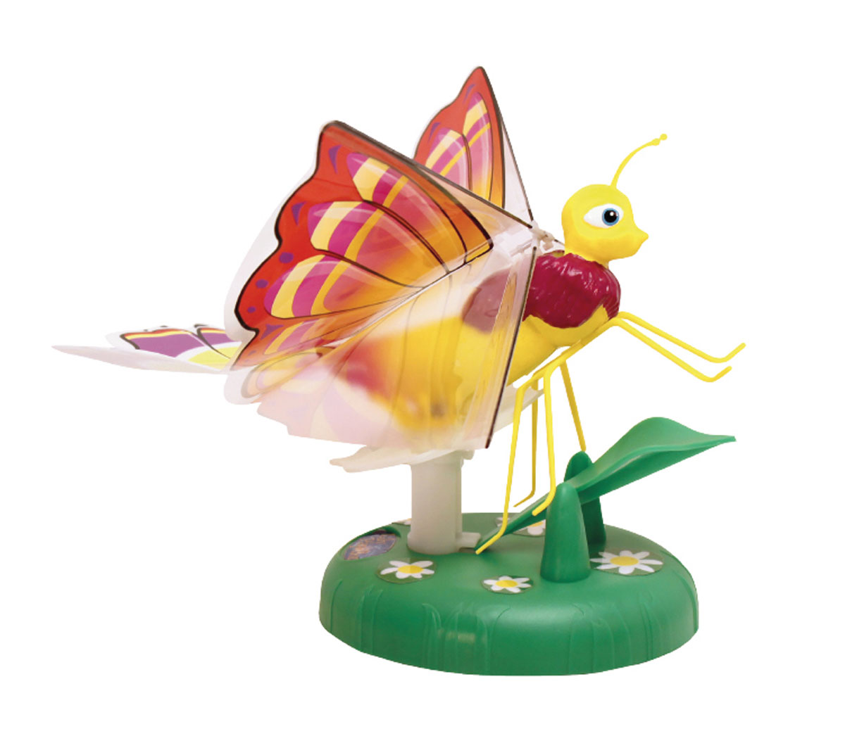 Splash Toys Интерактивная игрушка Летающая бабочка цвет желтый