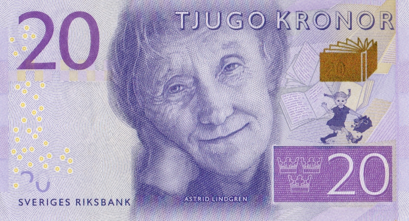 Банкнота номиналом 20 крон 