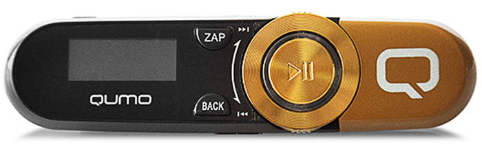 Qumo Magnitola 4Gb, Gold MP3-плеер