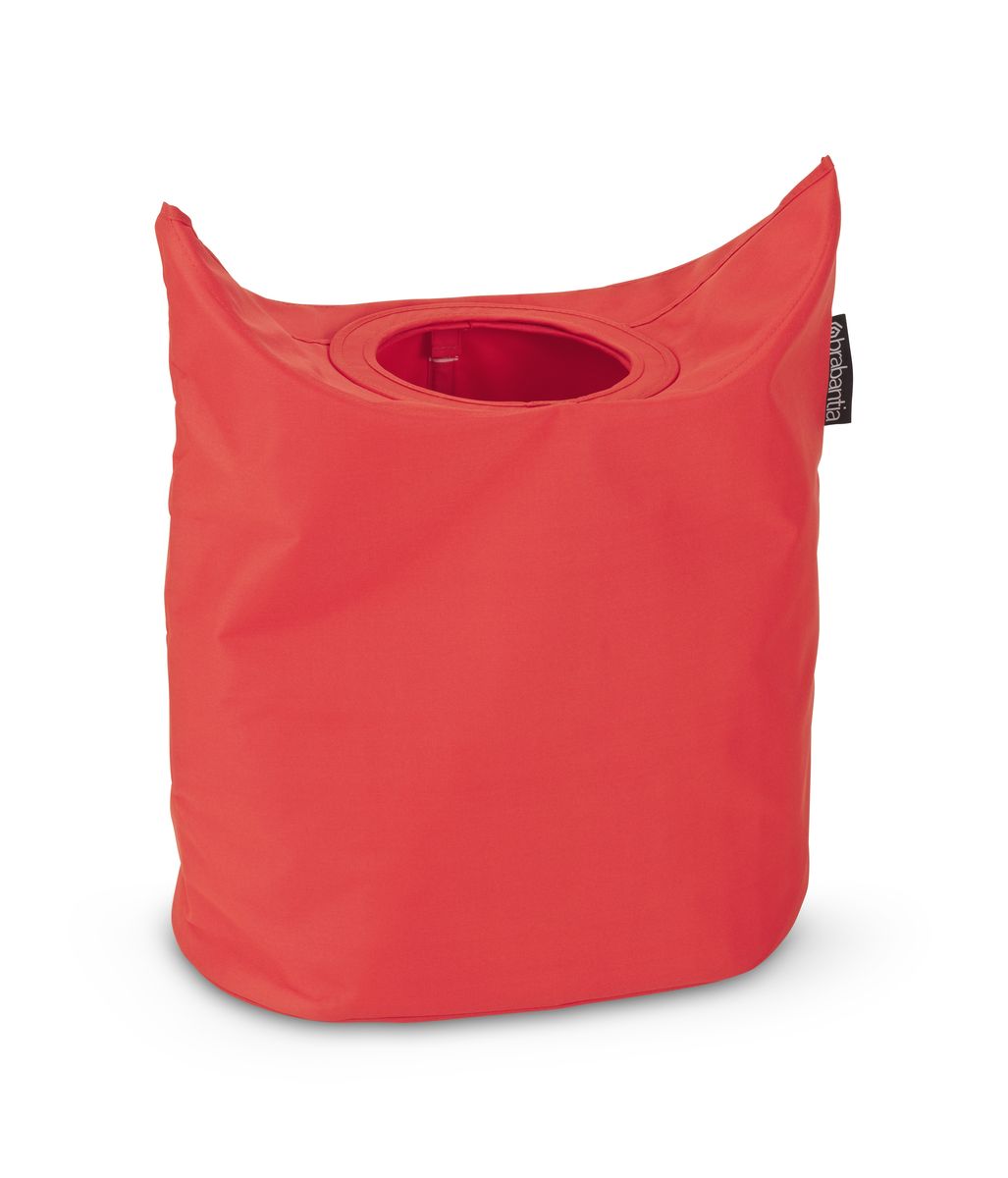 Сумка для белья Brabantia, овальная, цвет: красный, 50 л. 102523102523 Сумка для белья Brabantia, овальная, цвет: красный, 50 л. 102523102523Большая вместимость – 50 литров. Удобно закладывать и доставать белье – широкое открытие. Отверстие для быстрой загрузки белья – просто сложите магнитные ручки. Практичная – большие удобные ручки для переноски. Экономия места – складывается для хранения.