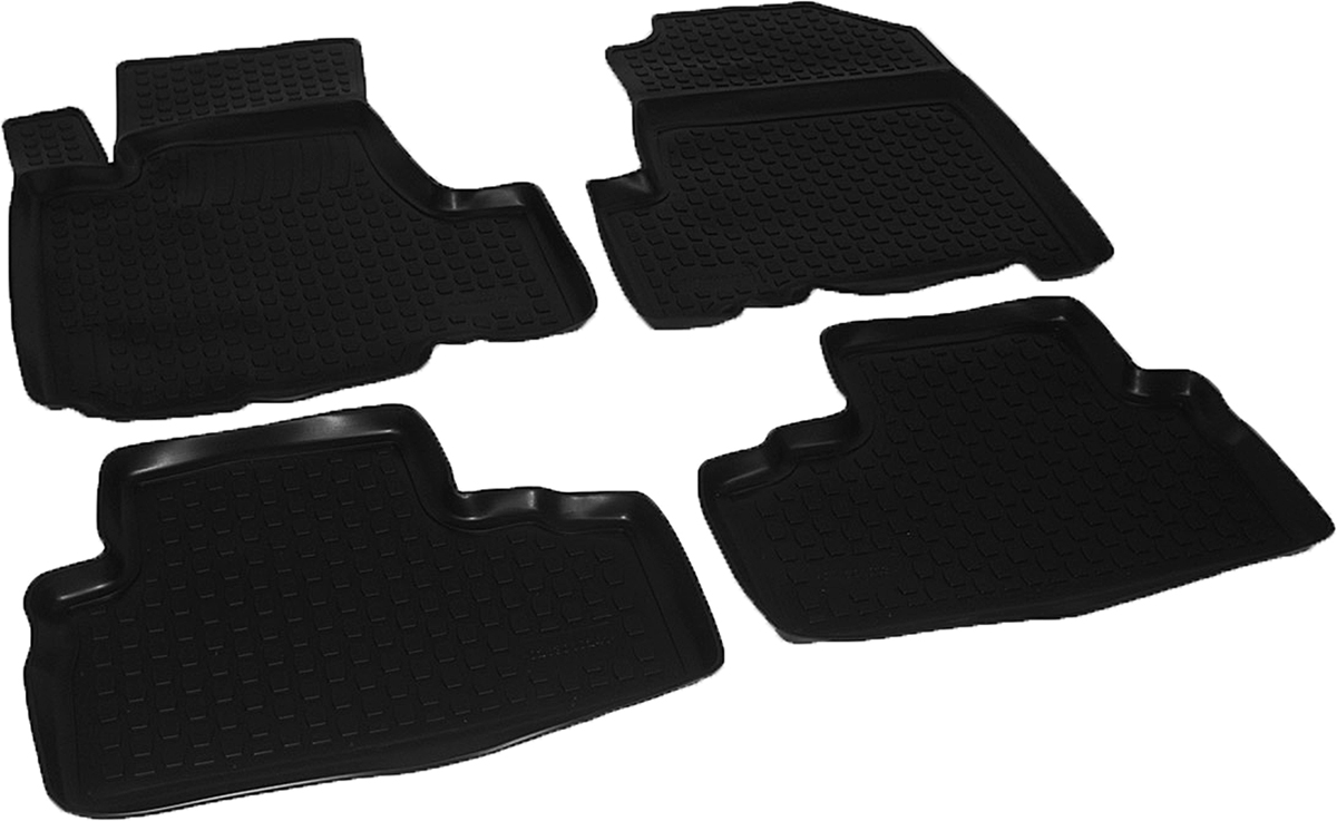 Коврики в салон автомобиля L.Locker, для Honda CR-V (06-), 4 шт0213010201 Коврики в салон автомобиля L.Locker, для Honda CR-V (06-), 4 шт0213010201Коврики L.Locker производятся индивидуально для каждой модели автомобиля из современного и экологически чистого материала. Изделия точно повторяют геометрию пола автомобиля, имеют высокий борт, обладают повышенной износоустойчивостью, антискользящими свойствами, лишены резкого запаха и сохраняют свои потребительские свойства в широком диапазоне температур (от -50°С до +80°С). Рисунок ковриков специально спроектирован для уменьшения скольжения ног водителя и имеет достаточную глубину, препятствующую свободному перемещению жидкости и грязи на поверхности. Одновременно с этим рисунок не создает дискомфорта при вождении автомобиля. Водительский ковер с предустановленными креплениями фиксируется на штатные места в полу салона автомобиля. Новая технология системы креплений герметична, не дает влаге и грязи проникать внутрь через крепеж на обшивку пола.