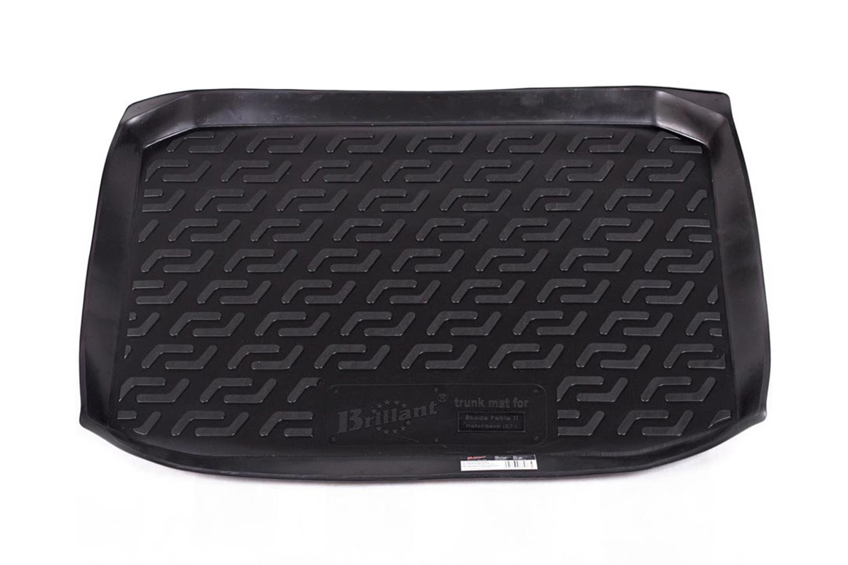 Коврик в багажник L.Locker, для Skoda Fabia hb (07-)0116010301 Коврик в багажник L.Locker, для Skoda Fabia hb (07-)0116010301Коврик L.Locker производится индивидуально для каждой модели автомобиля из современного и экологически чистого материала. Изделие точно повторяют геометрию пола автомобиля, имеет высокий борт, обладает повышенной износоустойчивостью, антискользящими свойствами, лишен резкого запаха и сохраняет свои потребительские свойства в широком диапазоне температур (от -50°С до +80°С).