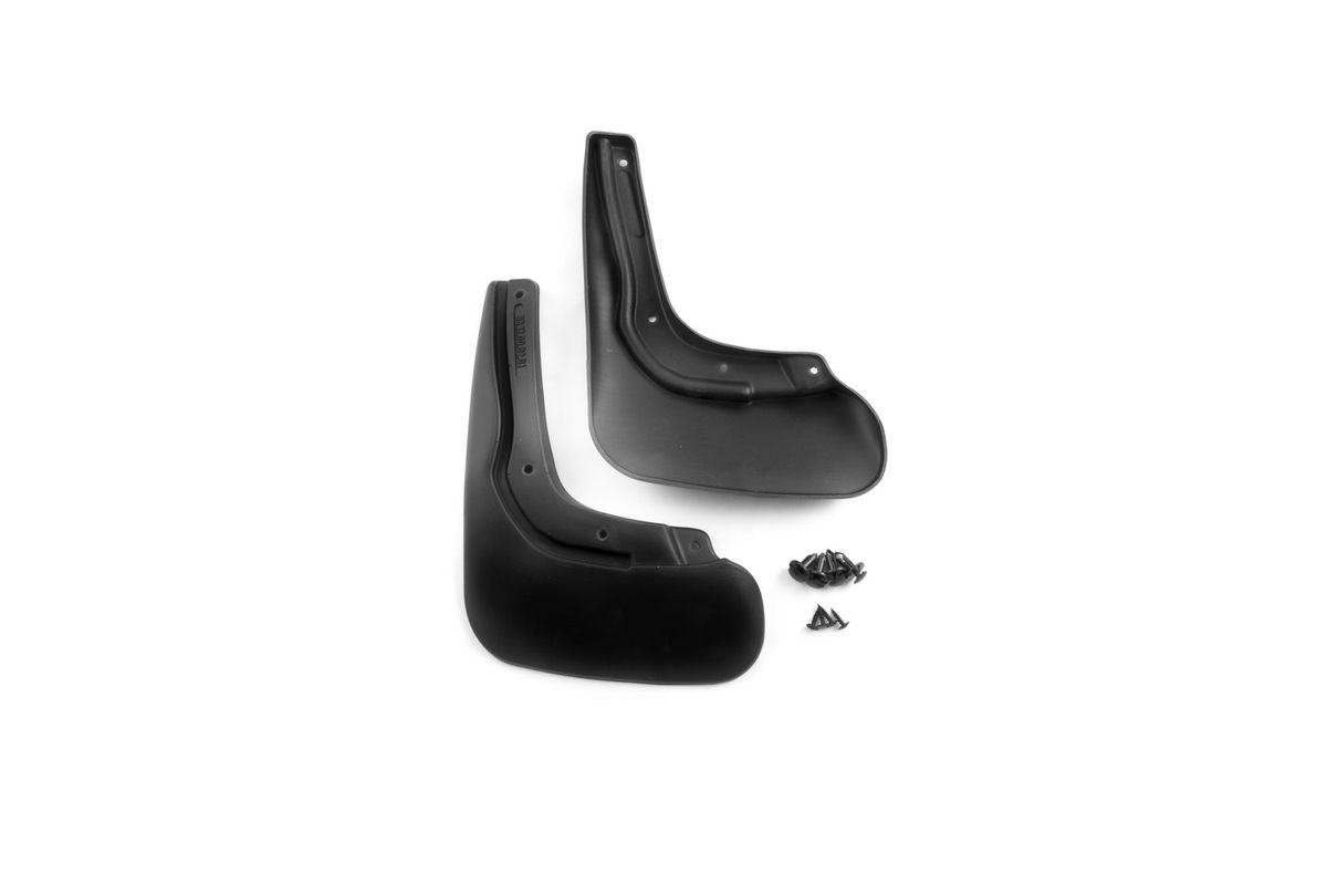 Комплект брызговиков передних Novline-Autofamily для Fiat 500, 2007-2011, 2 штNLF.15.12.F11 Комплект брызговиков передних Novline-Autofamily для Fiat 500, 2007-2011, 2 штNLF.15.12.F11Комплект Novline-Autofamily состоит из 2 передних брызговиков, изготовленных из высококачественного полиуретана. Изделия эффективно защищают кузов автомобиля от грязи и воды, формируют аэродинамический поток воздуха, создаваемый при движении вокруг кузова таким образом, чтобы максимально уменьшить образование грязевой измороси, оседающей на автомобиле. Разработаны индивидуально для каждой модели автомобиля. С эстетической точки зрения брызговики являются завершением колесных арок.