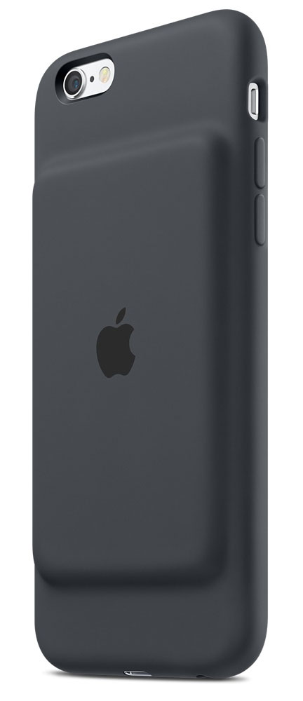 Apple Smart Battery Case чехол-аккумулятор для iPhone 6s, Charcoal Gray