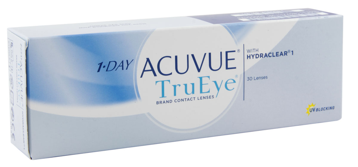 Johnson & Johnson контактные линзы 1-Day Acuvue Trueye (30шт / 8.5 / - 0.50)