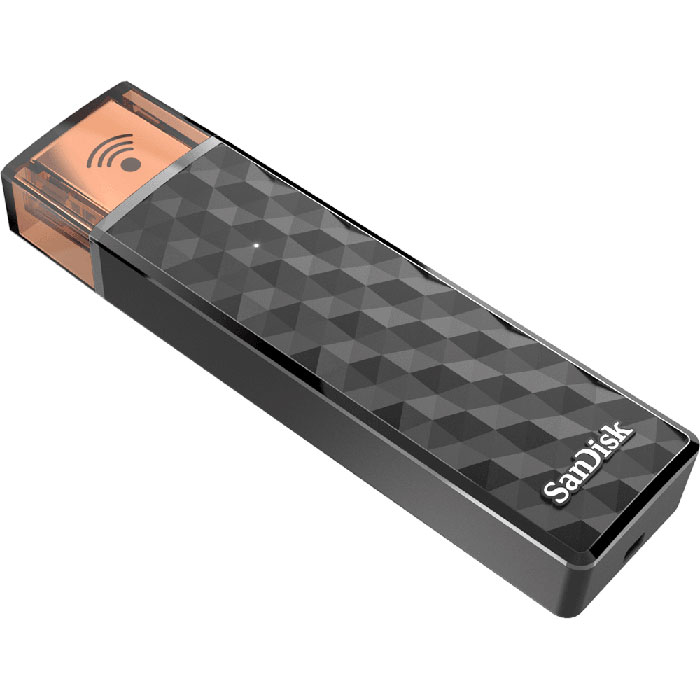 SanDisk Connect Wireless Stick 16GB, Black беспроводной USB-накопитель
