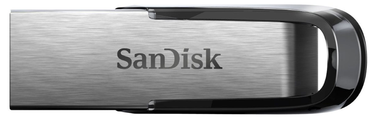 SanDisk Cruzer Ultra Flair 128GB, Silver Black USB-накопитель