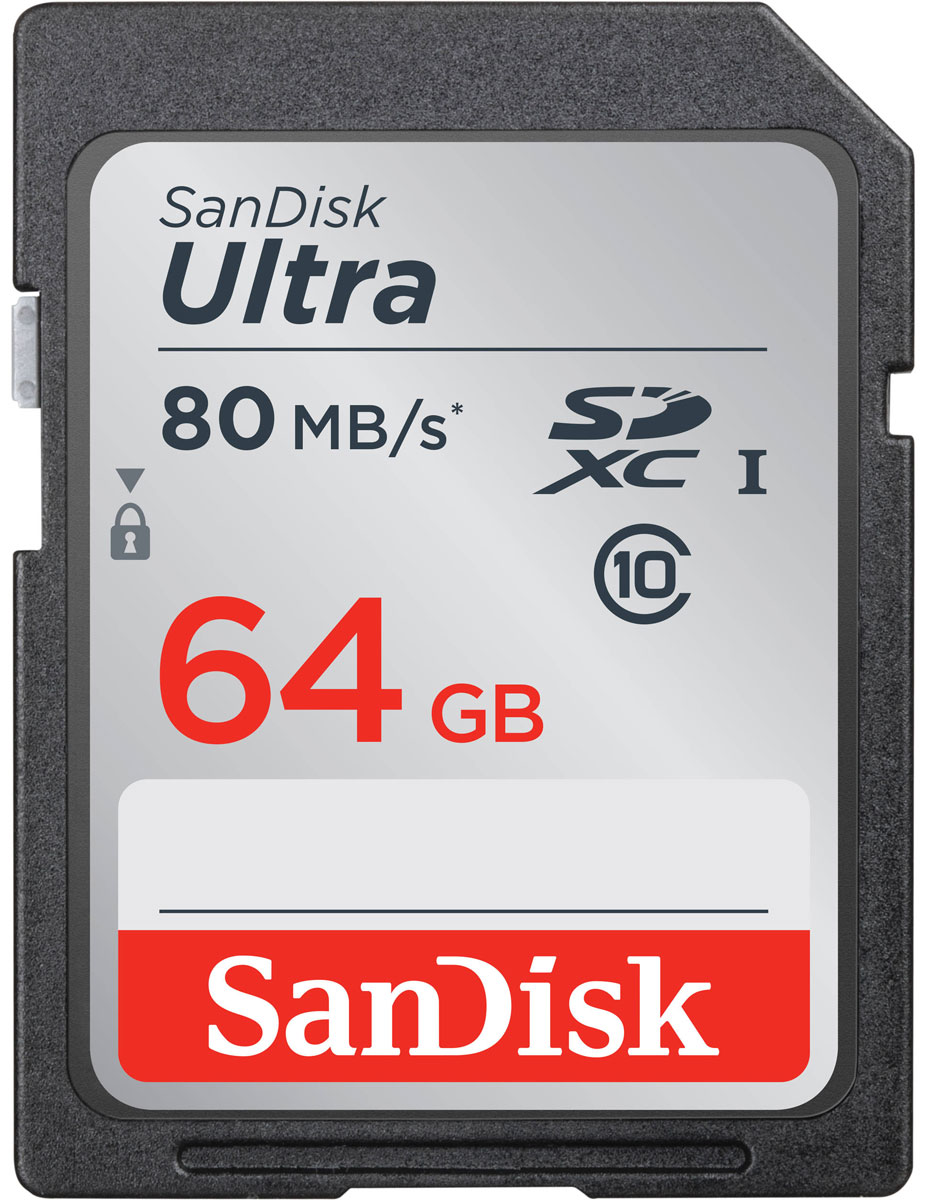 SanDisk Ultra SDXC UHS-I 64GB карта памяти