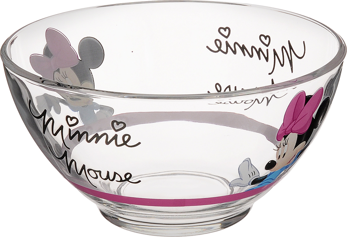 Пиала Luminarc Oh Minnie, 500 млH9229_с розовой полосой Пиала Luminarc Oh Minnie, 500 млH9229_с розовой полосойПиала Luminarc Oh Minnie изготовлена из ударо прочненного стекла и оформлена ярким изображением. Изделие прекрасно подойдет для салатов, супа или мороженого. Благодаря оригинальному дизайну, такая пиала понравится вашим детям. Она дополнит коллекцию кухонной посуды и будет служить долгие годы. Объем пиалы: 500 мл. Диаметр пиалы (по верхнему краю): 13 см. Высота пиалы: 7 см.