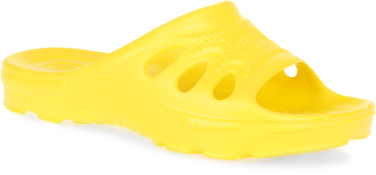 Шлепанцы для девочки Demar Ibiza, цвет: желтый. 4701. Размер 28/29