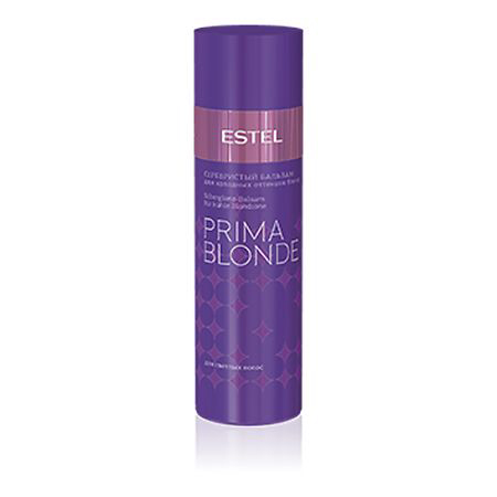 Estel Prima Blonde - Серебристый бальзам для холодных оттенков блонд 200 млPB.2 Estel Prima Blonde - Серебристый бальзам для холодных оттенков блонд 200 млPB.2Тип волос: Осветленные Проблемы волос: Желтый оттенок Серебристый бальзам, деликатно ухаживая за волосами, придает им желанный холодный оттенок. Бальзам поможет навсегда забыть о желтом нюансе, подчеркнет холодное сияние любимого цвета, а также сделает волосы мягкими и послушными. Благодаря Серебристому бальзаму волосы струятся и завораживают своим сиянием!Результат: Фиолетовые пигменты – нейтрализуют желтый нюанс, Пантолактон – увлажняет волосы, Ниацинамид – придает волосам здоровый вид.