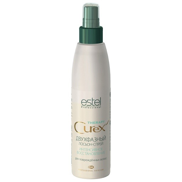 Estel Curex Therapy Двухфазный лосьон-спрей для восстановления волос 200 млCU200/2F1 Estel Curex Therapy Двухфазный лосьон-спрей для восстановления волос 200 млCU200/2F1Estel Curex Therapy Двухфазный лосьон - спрей для восстановления волос. Специальная формула восстанавливает естественный уровень pH, закрывает кутикулу, выравнивает и уплотняет структуру волос. Содержит масло авокадо и кератин, делает волосы гладкими, блестящими и послушными. Прекрасно увлажняет и кондиционирует волосы. Волосы выглядят блестящими и сильными.