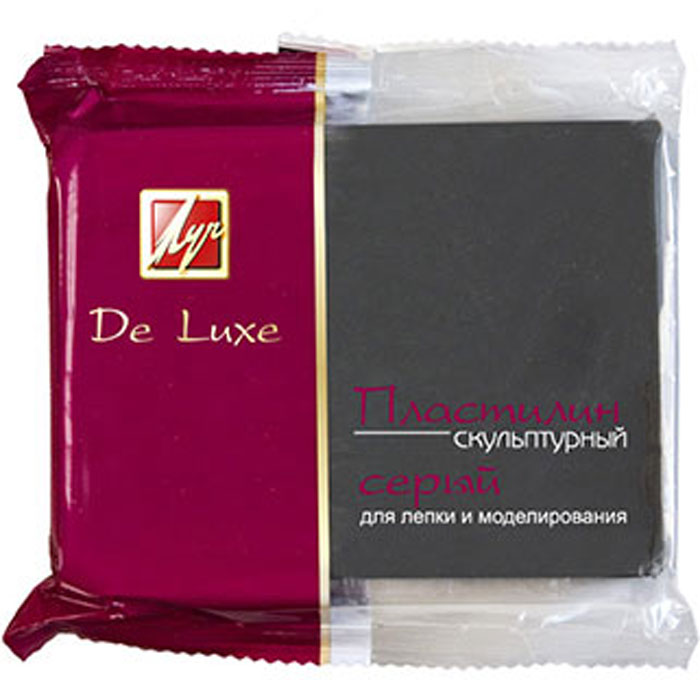Пластилин скульптурный Луч De Luxe, цвет: серый, 300 г23С 1483-08 Пластилин скульптурный Луч De Luxe, цвет: серый, 300 г23С 1483-08Пластилин скульптурный Луч De Luxe предназначен для моделирования и выполнения различного рода скульптурных работ. Не прилипает к рукам, не красится, отлично держит форму. Перед лепкой пластилин размять, при необходимости нагреть в горячей воде.