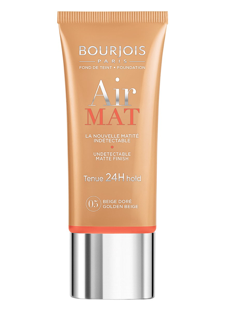 Bourjois Крем Тональный Для Лица Air Mat- Found De Teint Тон 05 beige dore 30 мл29101247005 Bourjois Крем Тональный Для Лица Air Mat- Found De Teint Тон 05 beige dore 30 мл29101247005Матирование и стойкость 24 часа, скрывает несовершенства без эффекта маски, матирует излишний блеск на коже, сохраняя при этом сияние кожи, инновационные инкапсулированные пигменты обеспечивают свежий и естественный тон, невесомая текстура превращается в легкую вуаль невероятной стойкости и равномерно распределяется, фильтр SPF 10.